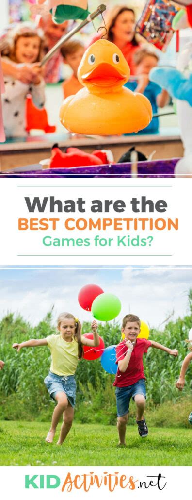 fun competition games  kids kid activities