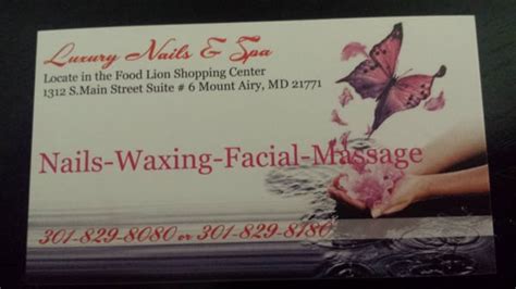 luxury nails spa updated april    main st mount airy