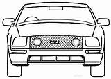 Mustang Coloring Pages Printable Ford Kids Cool2bkids Lamborghini Car 1966 Cars Colouring Template sketch template