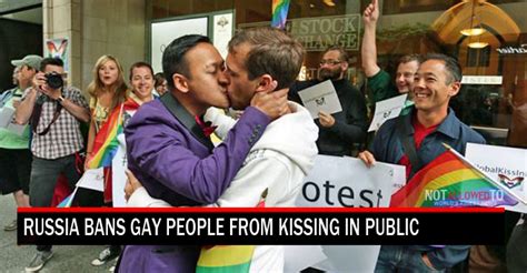 russia bans gay people from kissing in public