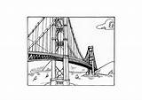 Bridge Coloring Pages Printable Edupics sketch template