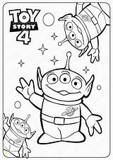 Toystory Aliens sketch template