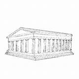 Parthenon Surfnetkids sketch template