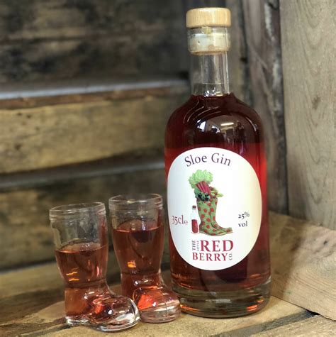 sloe gin by the little red berry co