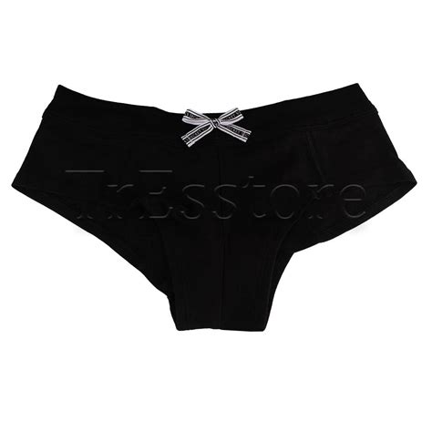 Victoria S Secret Cotton Lingerie Hot Short Panty With Bow Ebay