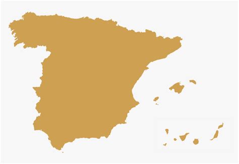 spain map outline png vector map  spain flag  vector maps