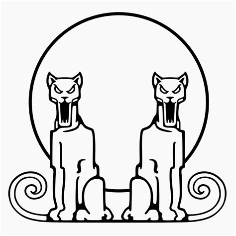 cougars vectorized illustration craftsmanspace