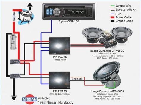 crutchfield speaker wiring diagram   sound system car car audio systems car stereo