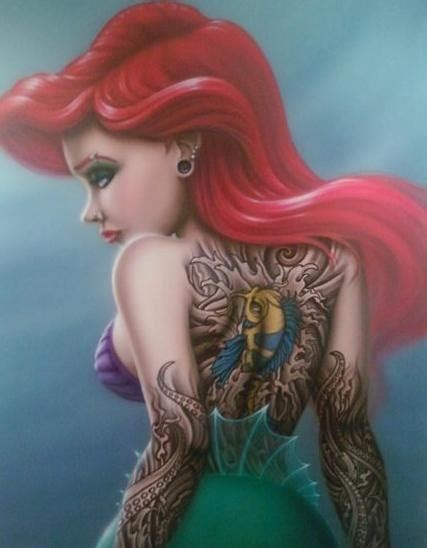 Ariel Tattooed Disney Princess Disney Pinterest Ariel