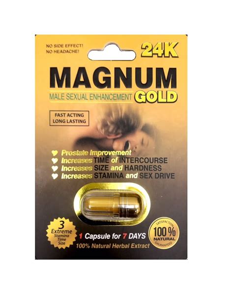 Magnum 24k Gold Male Enhancement Pill Visible Deals