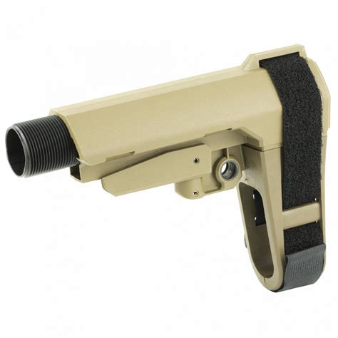 sb tactical ar pistol brace  adjustable fde shooters