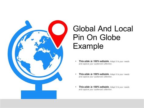 global  local pin  globe   powerpoint templates   templates