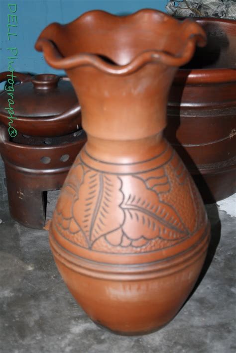 gerabah antique bayat vas bunga flower vase