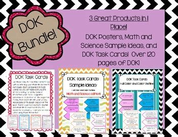 dok   math questions teaching resources tpt