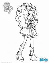 Pony Coloring Little Pages Dazzle Girls Visit Adagio sketch template