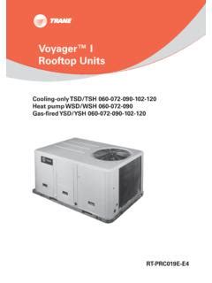voyager  rooftop units trane voyager  rooftop units tranepdf