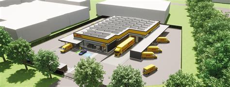 nieuwbouw dhl parcel cityhub tilburg hercuton nieuwkuijk brabant