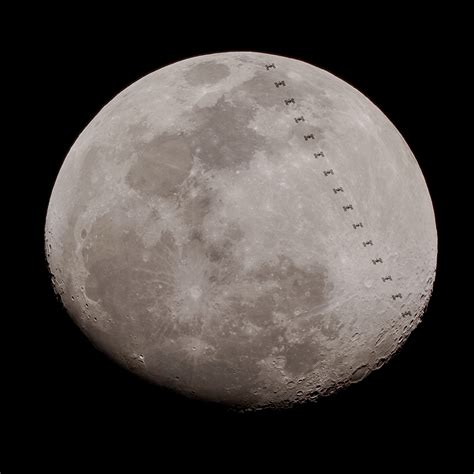 Olympus Photographer Shoot The Space Station Passing The Moon – 43 Rumors