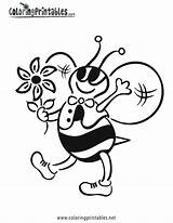 Bee Colorat Mewarnai Lebah Abelhas Colorir Martie Primavara Madu P92 Riscos Planse Bees Abelha Bunga Imprimir Desene Primiiani Cu Huruf sketch template