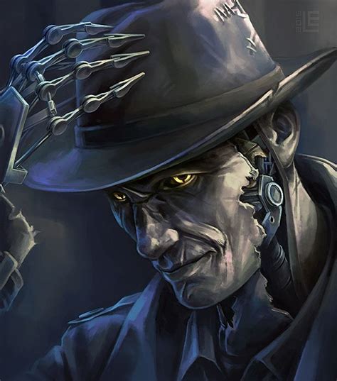 nick valentine by lei on deviantart video games fallout pinterest
