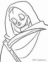 Muerte Mort Halloween Morte Grim Reaper Faucheuse Colorir Totenkopf Desenhos Squelette Tod Esqueleto Cimetiere Coloriages Malvorlagen Hellokids Helloween Esqueletos Imprimer sketch template