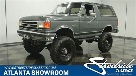 classic vintage chrome fomoco   liter  supercharged  ford bronco  sale