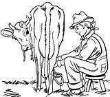 Vaca Ganaderia Cow Vacas Mucca Formaggio Aprendemos Baúl Productivo Ciclo Vitello Vache sketch template