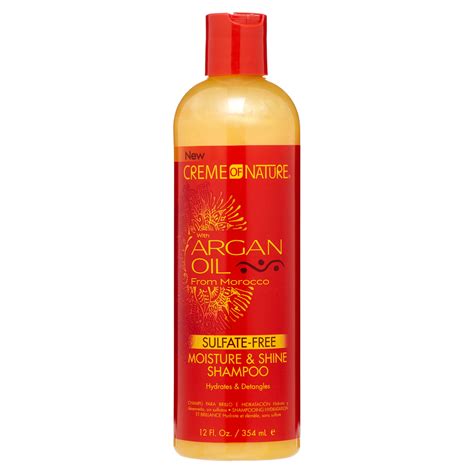 creme  nature argan oil moisture shine shampoo  oz walmartcom