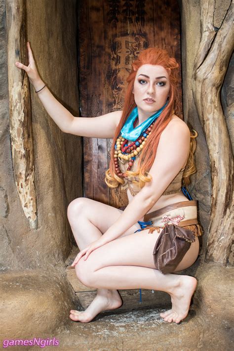 Aloy Horizon Zero Dawn Cosplay Swimsuit Styled Cosplay