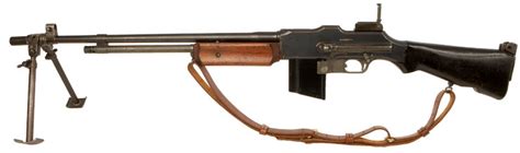 Deactivated 1918 B A R Browning Automatic Rifle Allied