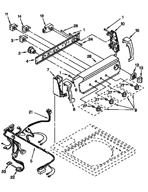kenmore  parts diagram