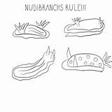 Nudibranch 66kb sketch template