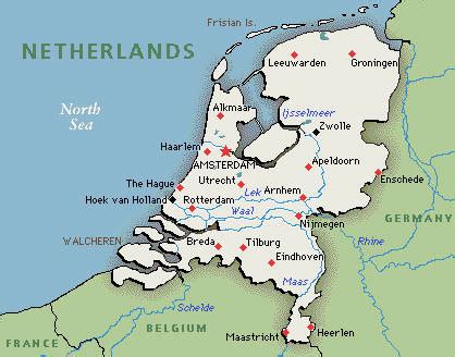 maps  netherlands hollandcitiestourist map  holland cities pictures