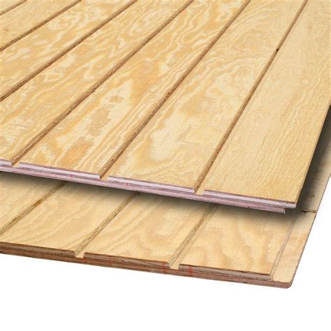 unbranded     ft   ft plywood siding panel   home depot