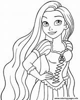 Coloring Pages Princess Rapunzel Printable Disney Baby Choose Board Cute Sheets Girls Cartoon sketch template