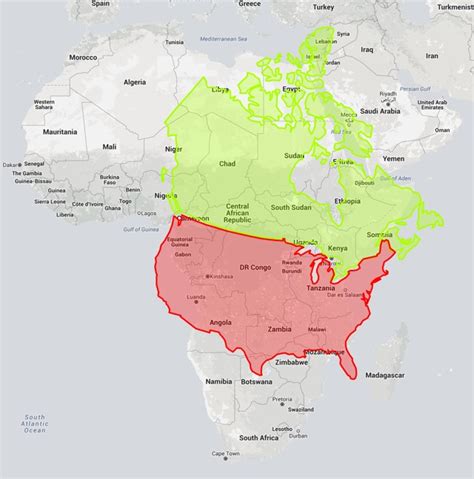 true size    world maps