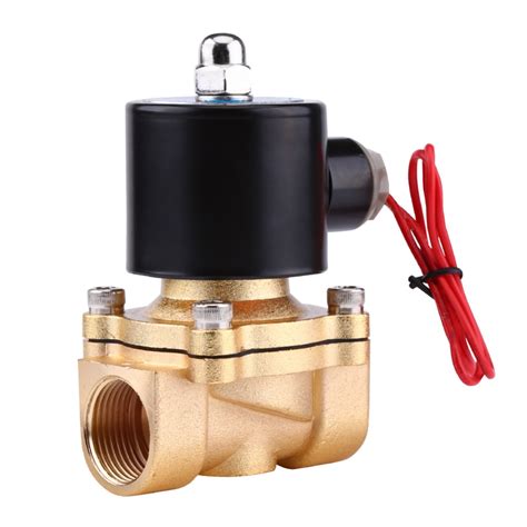 buy dc   normal closed electric solenoid valve  water air fuels gas
