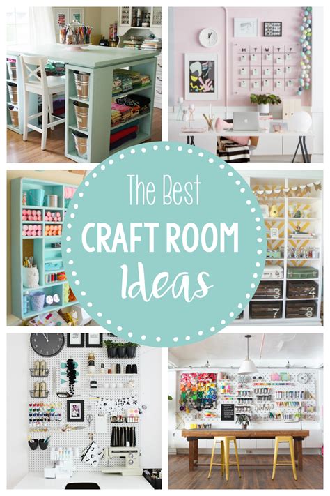 fun amazing craft room ideas crazy  projects