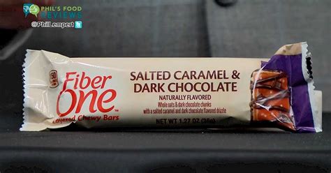 fiber one layered chewy bars salted caramel and dark chocolate