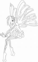Winx Coloring Sirenix Tecna Pages Club Icantunloveyou Daphne Fairy Color Print Deviantart Vinks Template sketch template