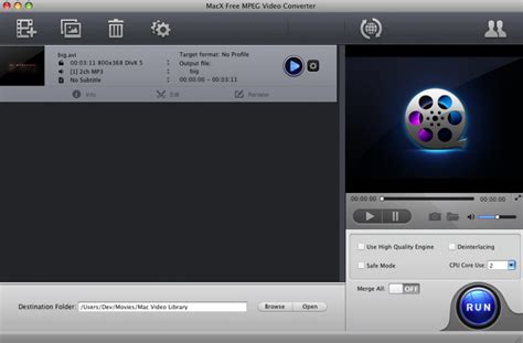 macx free mpeg video converter for mac free download to convert hd