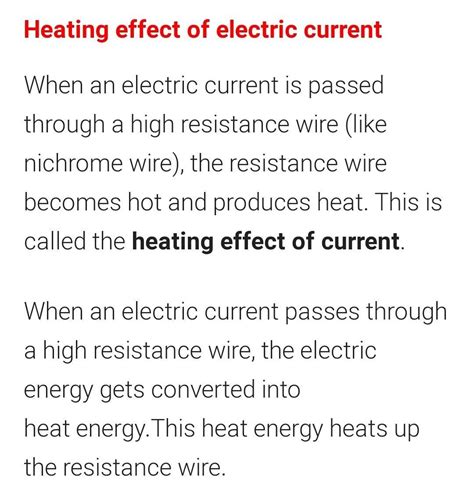 explain  application  heating effect  electric current   electric bulb   fuse