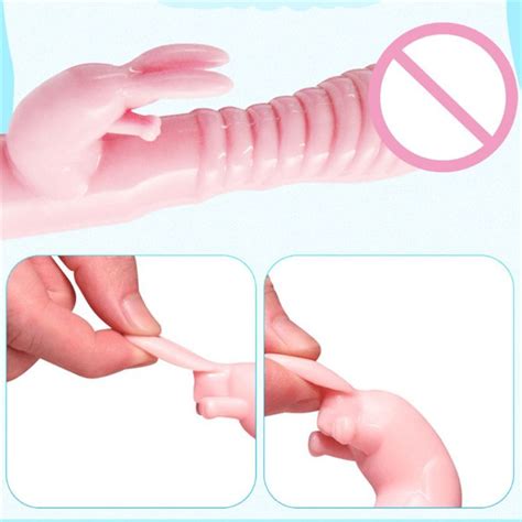 Vibrator Waterproof Rabbit G Spot Vagina Stimulator 12 Modes Sex Toys