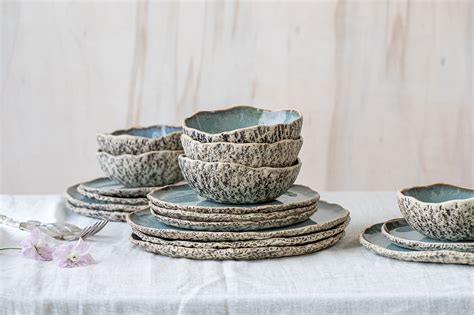 handmade ceramic dinnerware ceramic dinner set tableware kari