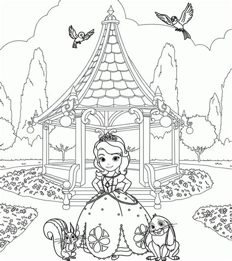 sophia   coloring page coloring home
