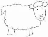 Printable Craft Agneau Colouring Lambs Lamb Baa Kids Ovelhinhas Imagens Bhs4 Coloriages sketch template