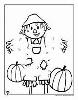 Dots Scarecrow Dot Fall Connect Printable Autumn Scarecrows Activities Kids Printables Activity Children Crafts Woojr Choose Board Woo Jr sketch template