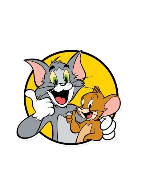 tom  jerry duo official tom  jerry sticker redwolf