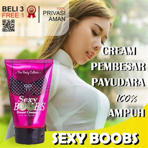 jual sexy boobs breast cream the body culture orignal pembesar payudara