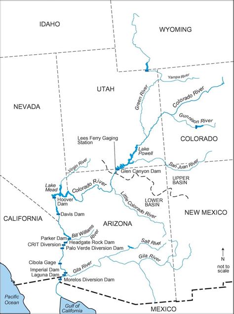 colorado river world map